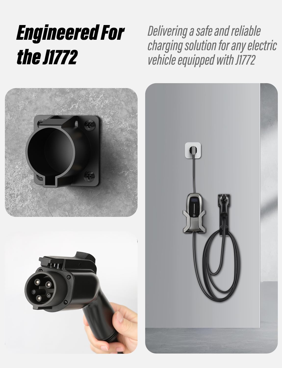 BMZX stainless J-hook detail resisting wear and holding cable