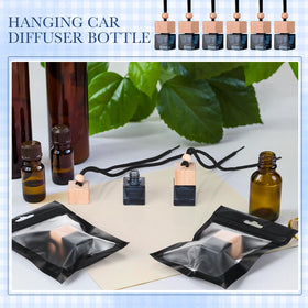 Boao scale comparison 8ml bottle beside coin showing compact capacity benefit