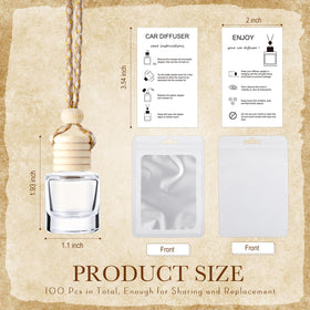Boao wood cap close-up absorbing oil for steady scent release