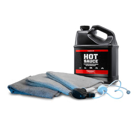 Boat Bling front packaging showing gallon bottle and included accessories for easy storage