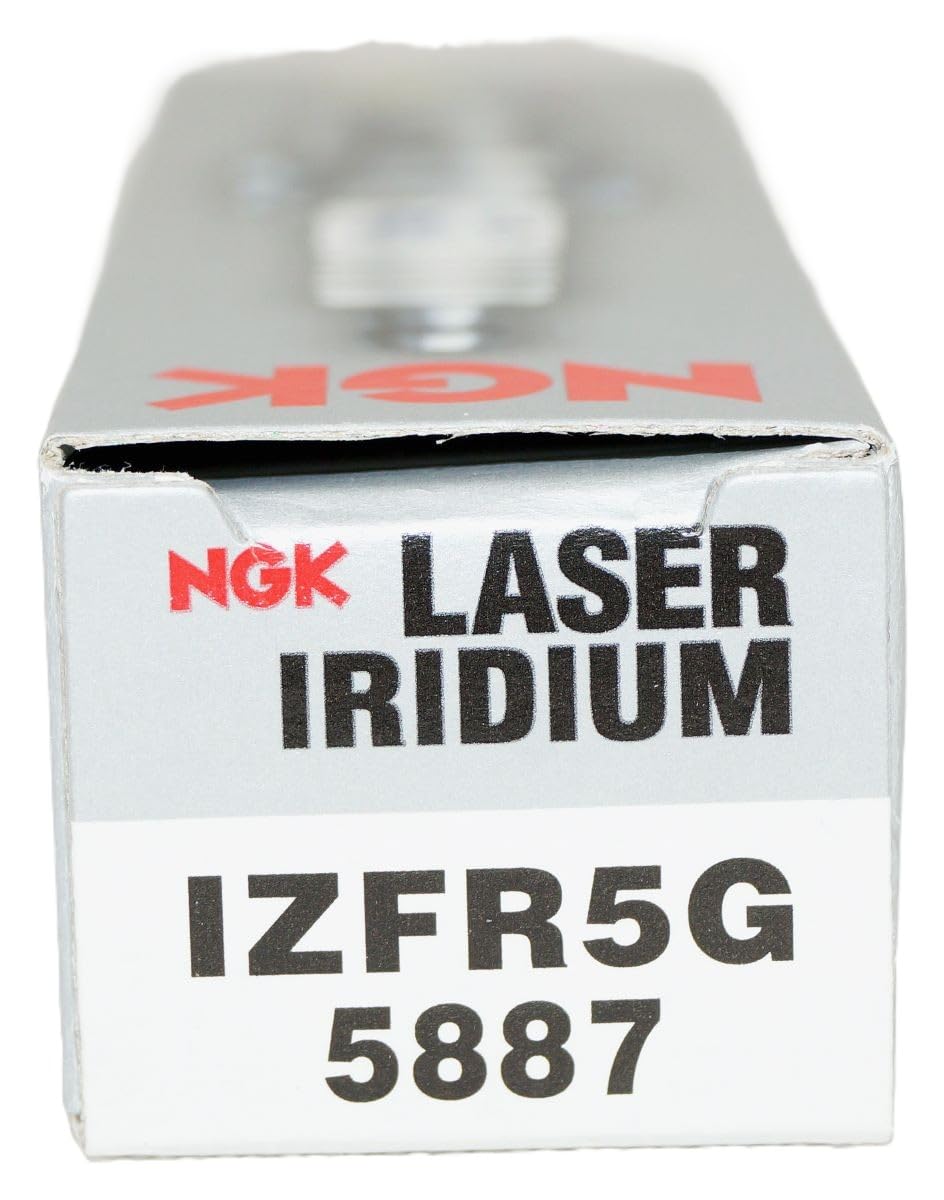 Boating Accessories NGK spark plug held during DIY installation for convenience