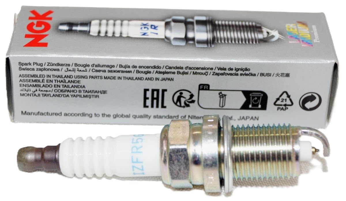 Boating Accessories NGK close-up of iridium electrode for long life