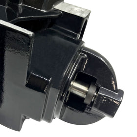 Boatrip starter installed on Mercruiser engine showing direct-fit replacement
