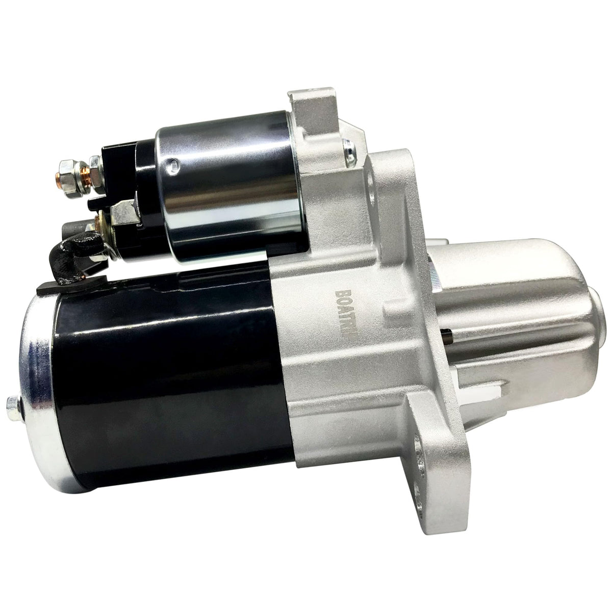 Boatrip starter drive gear closeup showing wear-resistant teeth for dependable engagement