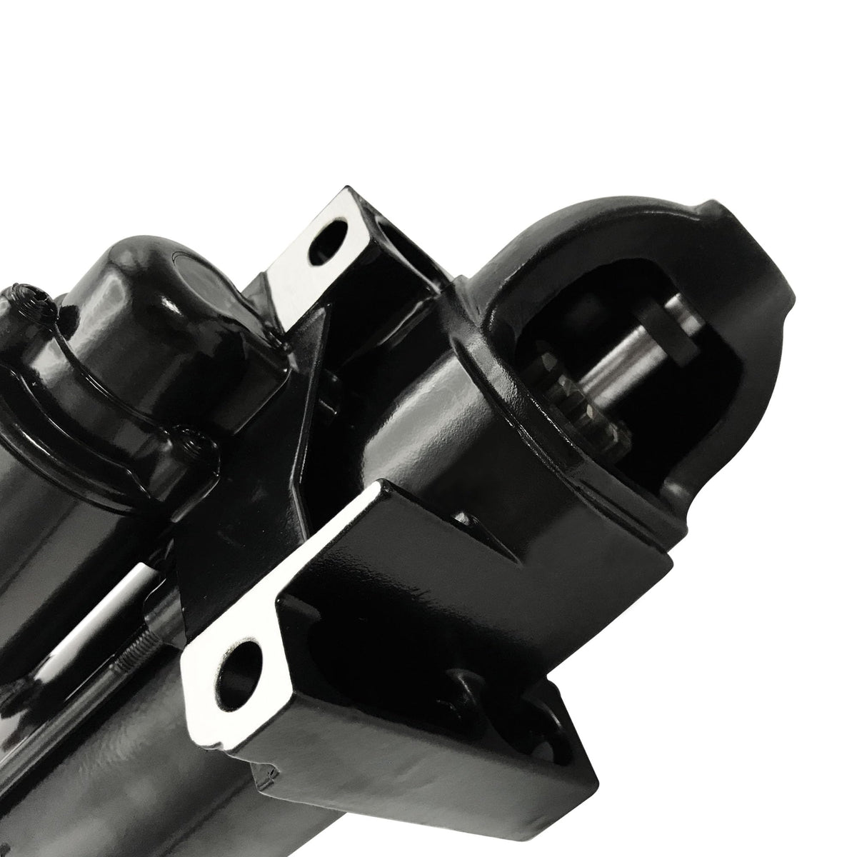 Boatrip starter electrical terminals close view ensuring correct connections