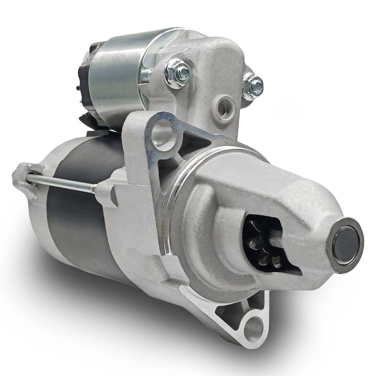 Boatrip starter front view showing housing and bolt pattern for easy fit