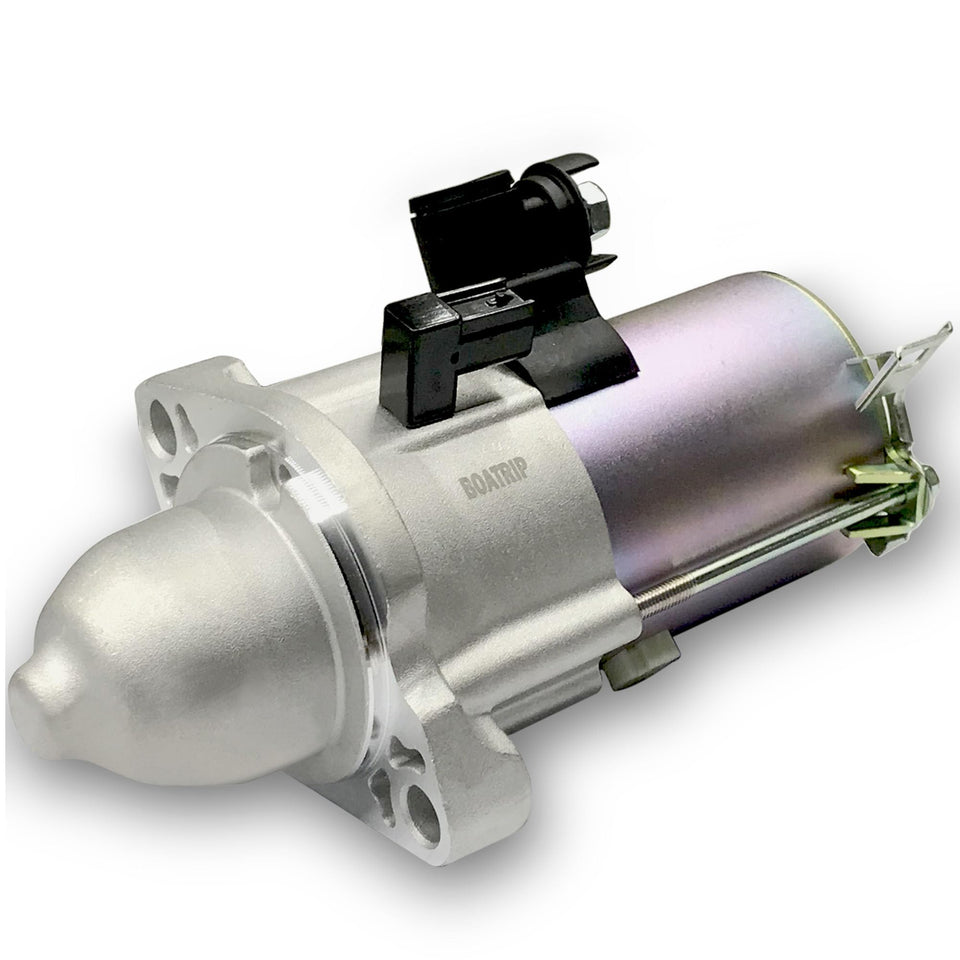 Boatrip starter front view showing full housing and reliable replacement benefit