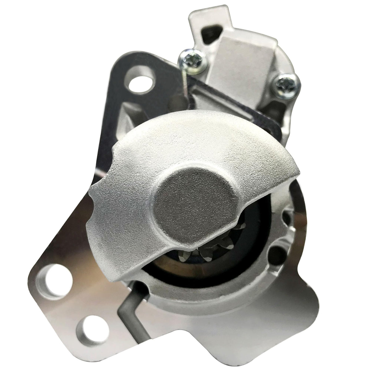 Boatrip starter installed in engine bay showing direct fit and space efficiency