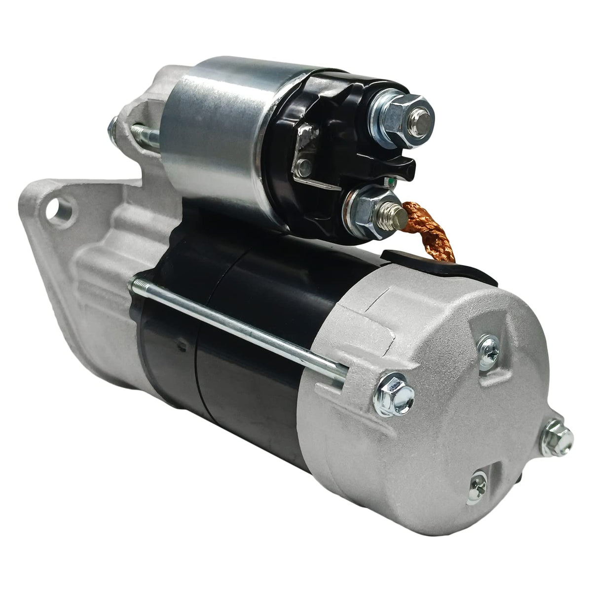 Boatrip starter motor electrical connector view for fast, secure hookup