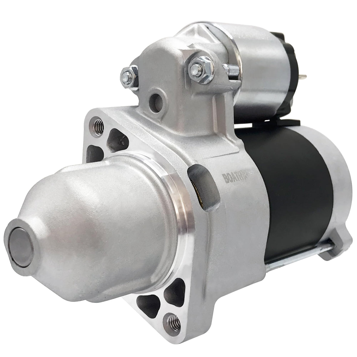 Boatrip starter side with visible drive gear for consistent engagement