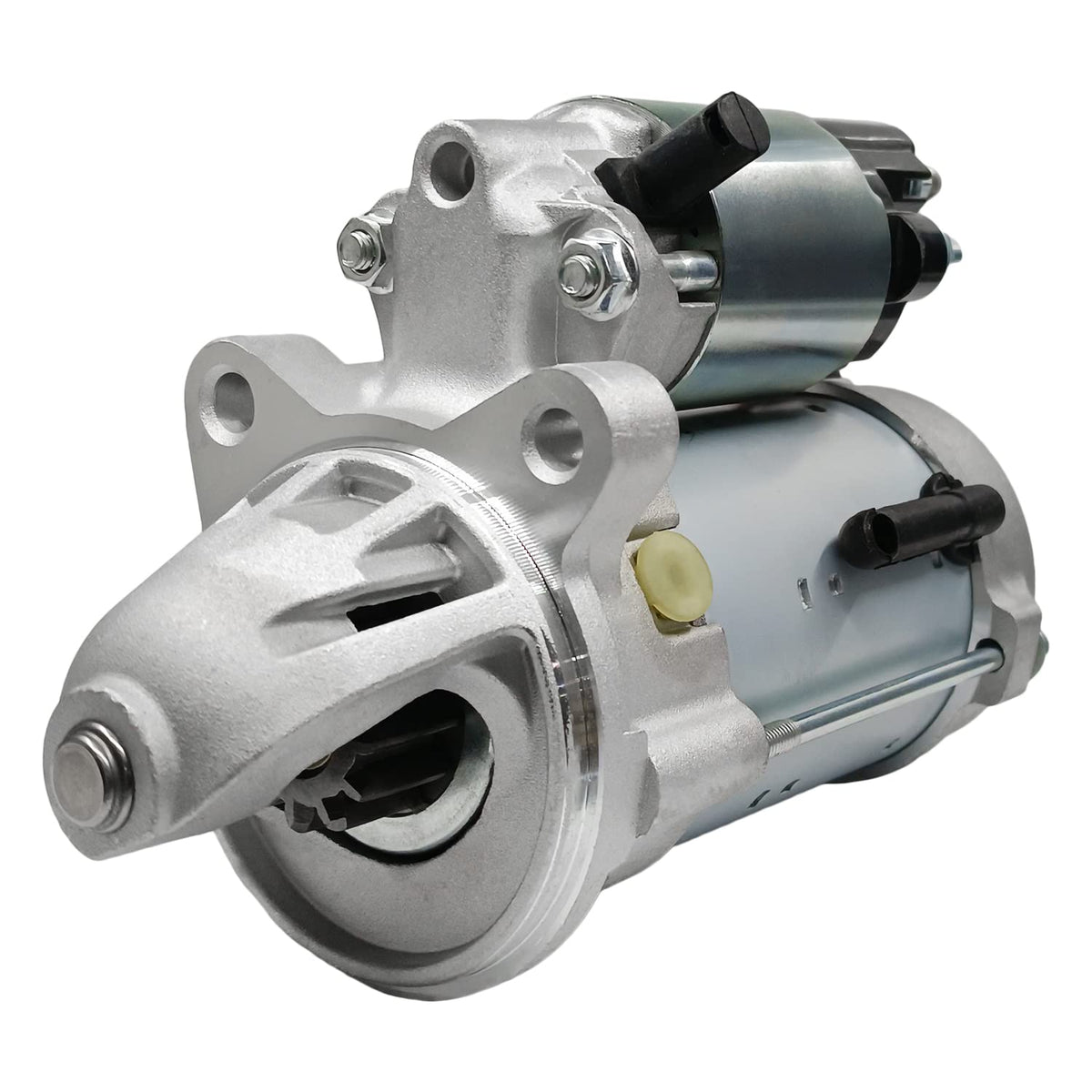 Boatrip starter side mounting flange highlighting precise bolt alignment
