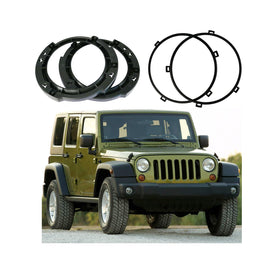 BOATSHIP mounted on Jeep Wrangler JK demonstrating secure fit and restored headlight alignment