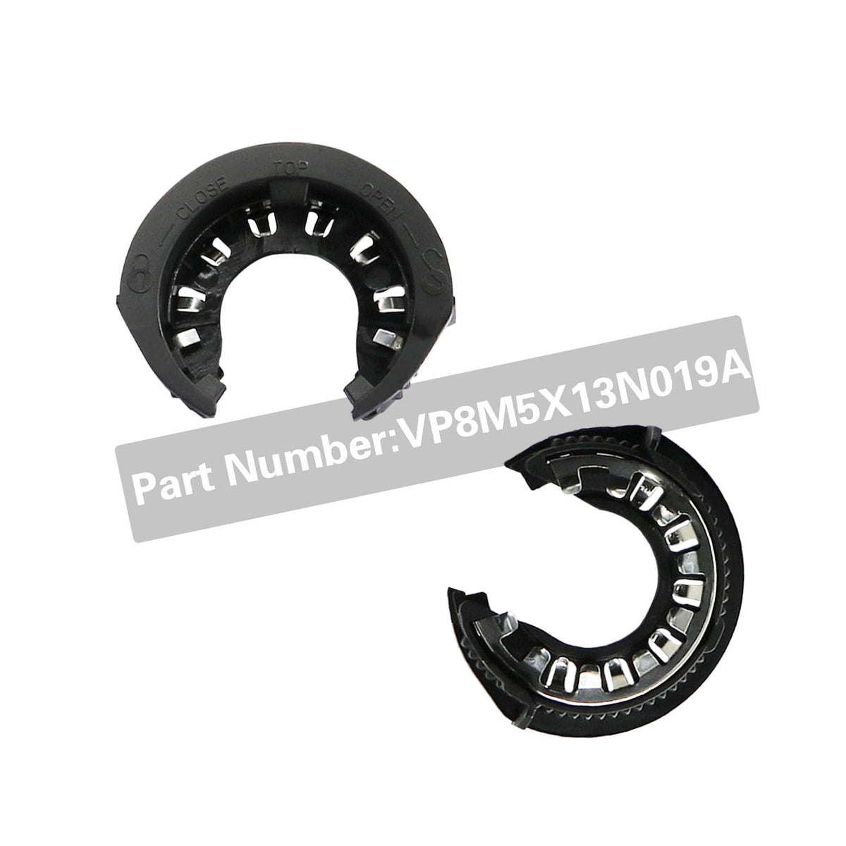 BOATSHIP labeled part VP8M5X13N019A confirming OEM-compatible replacement