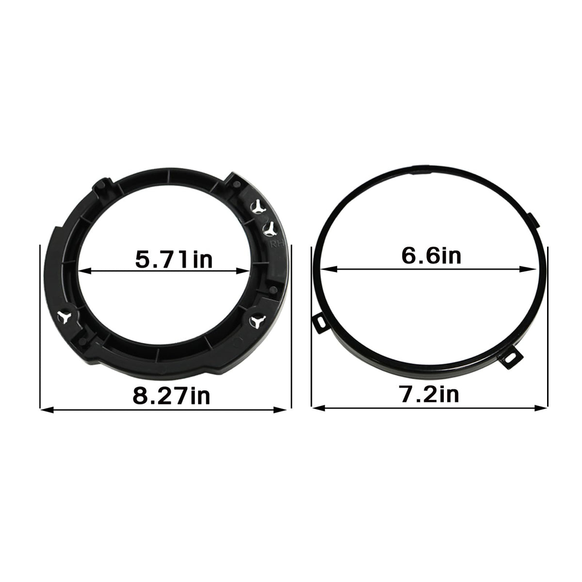 BOATSHIP metal retaining ring close-up highlighting rust-resistant finish and strength