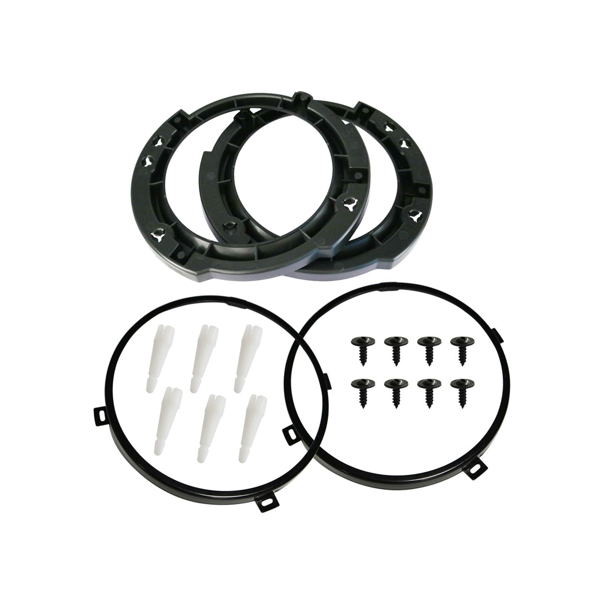 BOATSHIP parts beside ruler for scale to confirm 7-inch compatibility and correct sizing