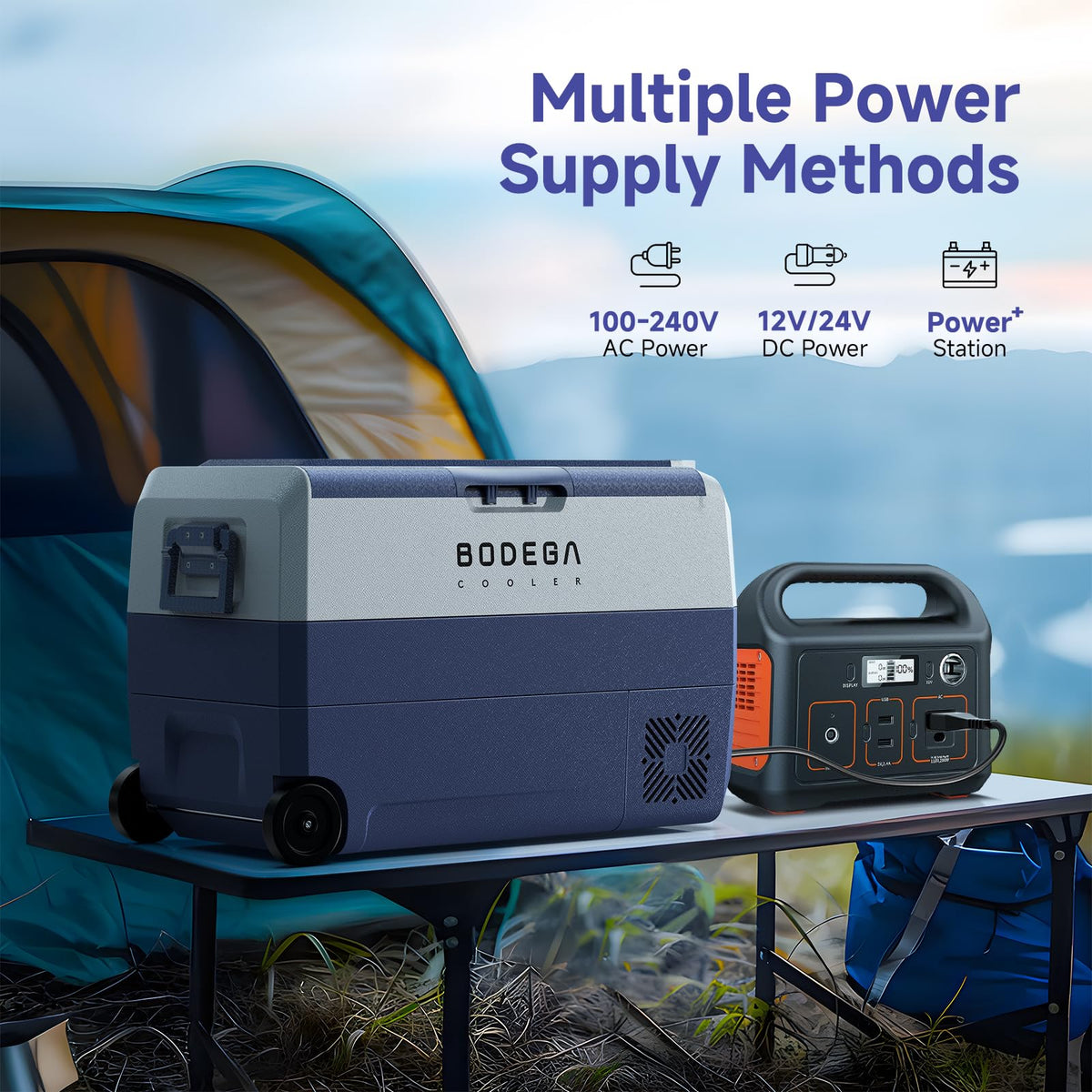 BODEGA compressor close up highlighting reliable cooling performance and durability