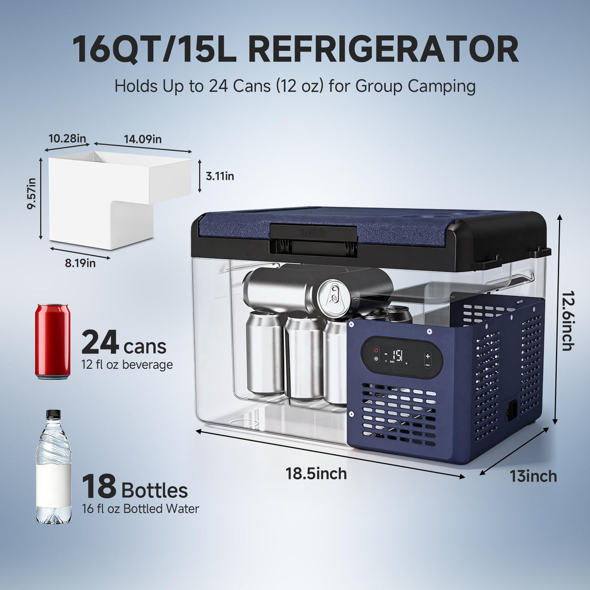 BODEGA inside layout showing organized storage and efficient cooling