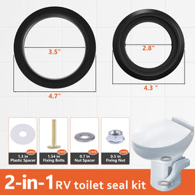 boeemi installed seal on toilet base illustrating restored watertight performance