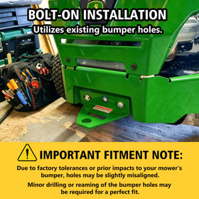 BOFiNEHY towing a utility cart illustrating practical yard use and convenience