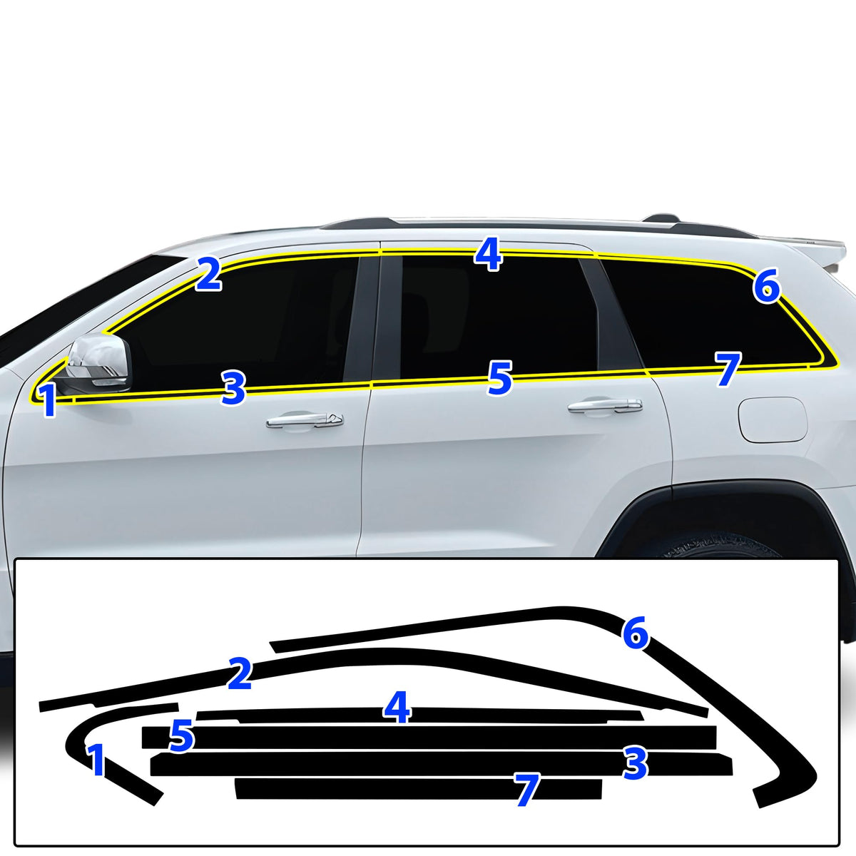 BOGAR TECH DESIGNS Jeep Grand Cherokee with blackout trim showing refined style