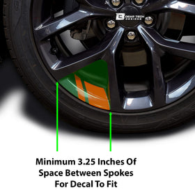 BOGAR TECH DESIGNS close-up of gloss vinyl texture highlighting smooth shine and clean cut edges for precise fit