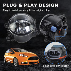 BOGYL H11 bulb and socket detail illustrating ready-to-use halogen power