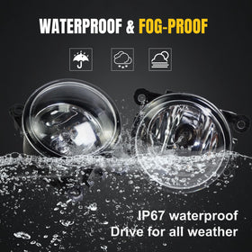 BOGYL installed in bumper showing improved road-level visibility