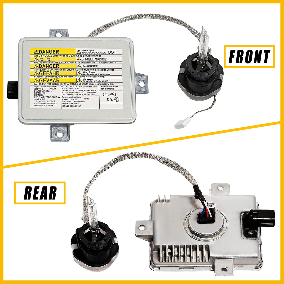 Boine ballast aluminum housing closeup highlighting heat dissipation advantage