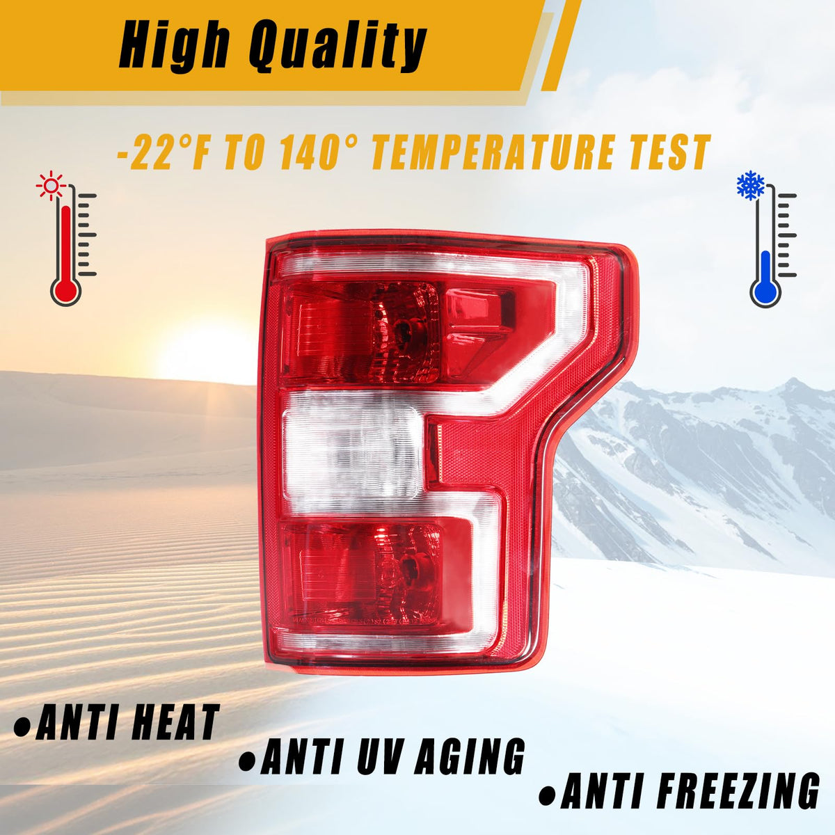Boine tail light bulb and harness detail demonstrating included components