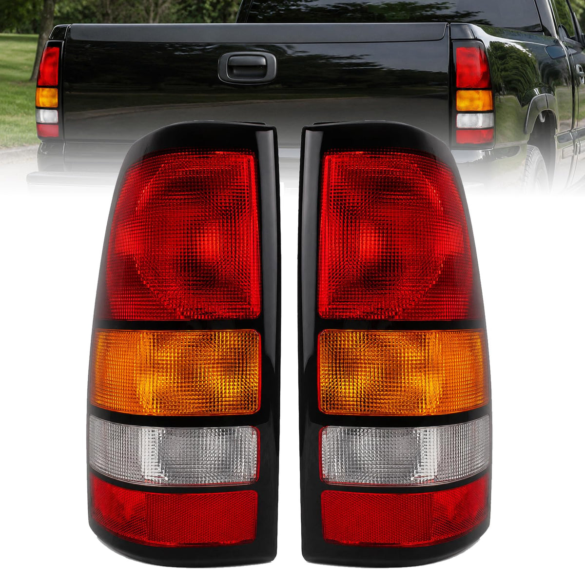 Boine front view taillight showing black border and clean fit