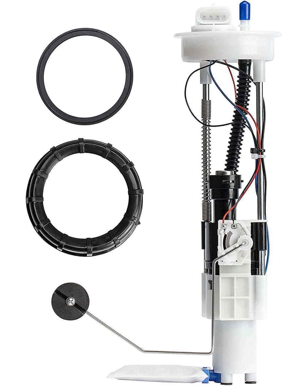 Boine fuel pump assembly front view showing fit and durability benefit