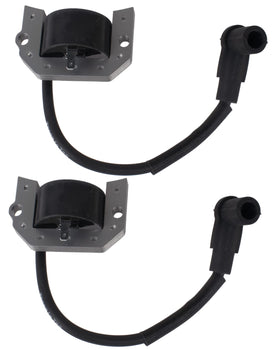 Boine ignition coil two-pack with box showing included items and assurance