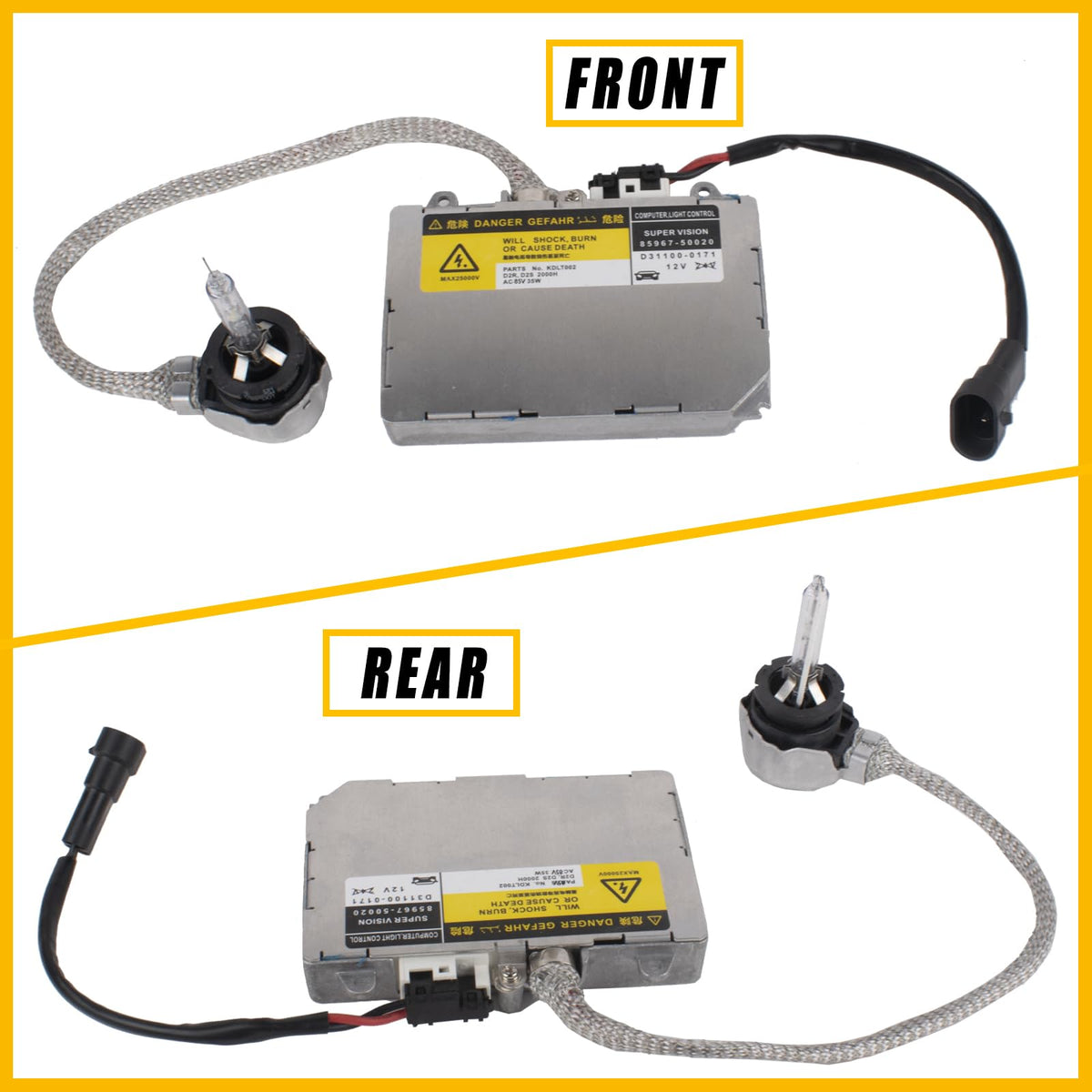Boine KDLT002 aluminum housing close-up highlighting heat-dissipation fins and durable construction benefit