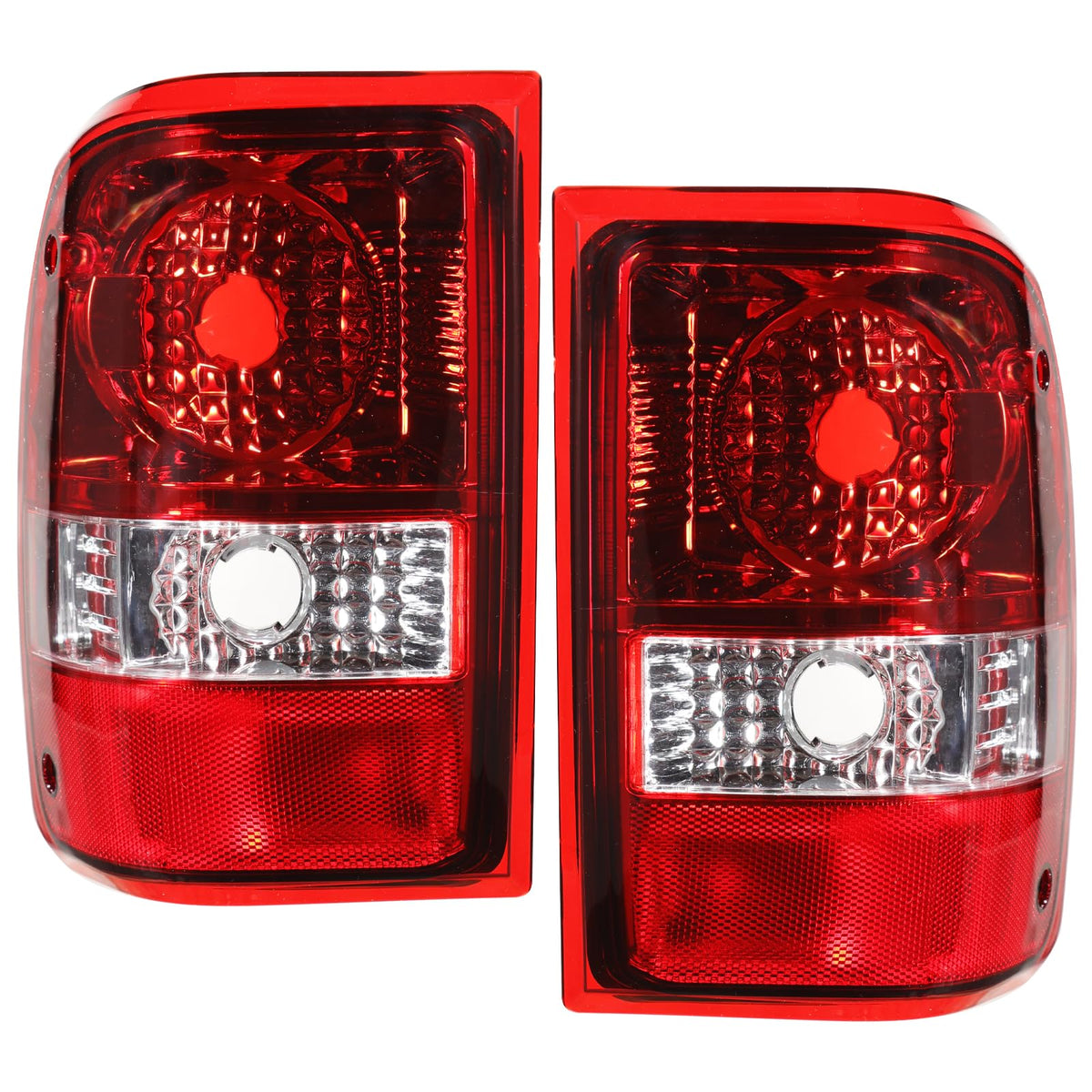 Boine tail light front assembly showing clean fit and restored look