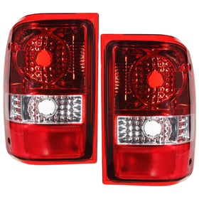Boine tail light front assembly showing clean fit and restored look