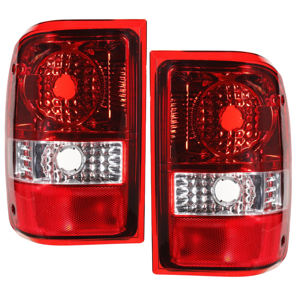 Boine tail light front assembly showing clean fit and restored look