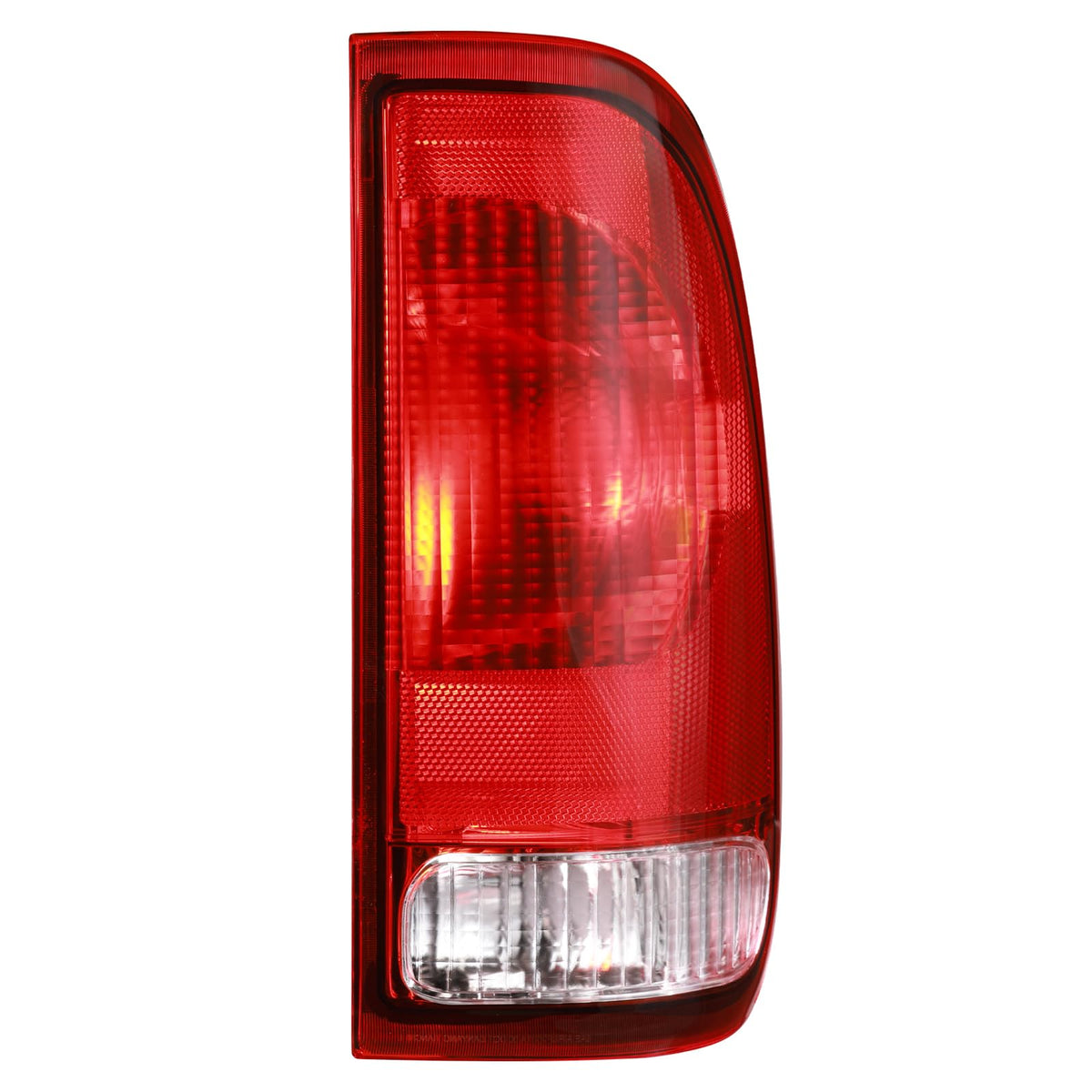 Boine right passenger taillight front view showing clean fit and improved visibility