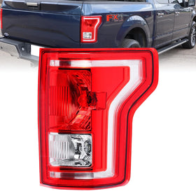 Boine right passenger tail light front view showing clean fit and visibility