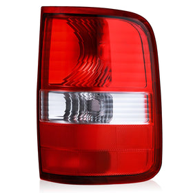 Boine right passenger tail light front view showing clean fit and restored appearance