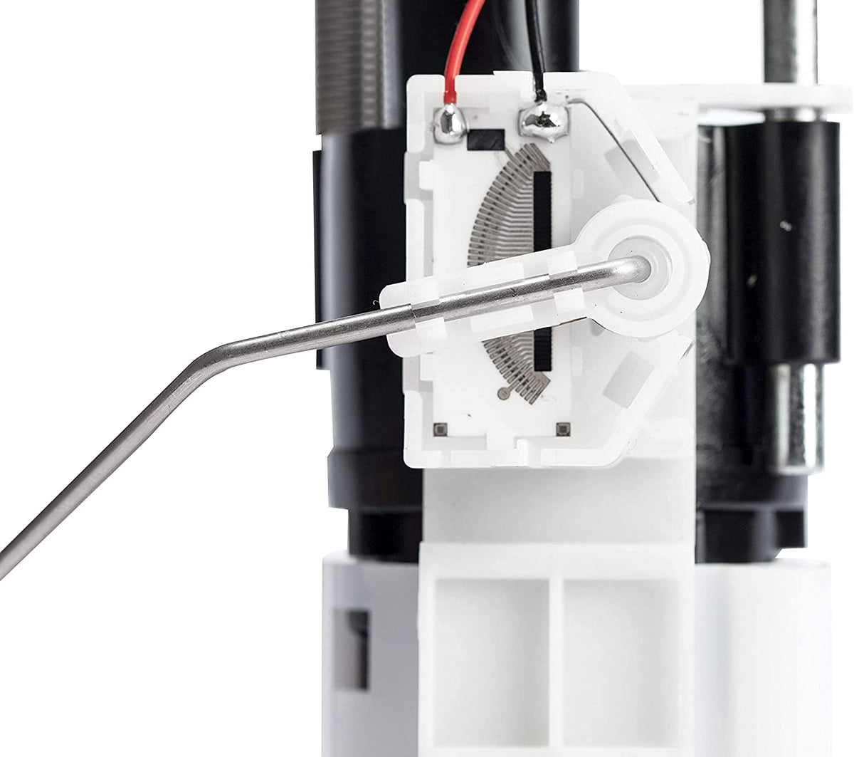 Boine side profile of pump illustrating durable construction benefit