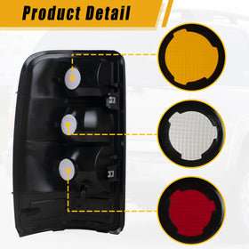 Boine tail light rear view with connector showing plug-and-play installation ease