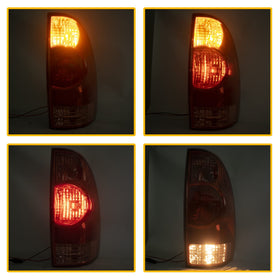 Boine tail light backside showing mounting points and connector for secure attachment