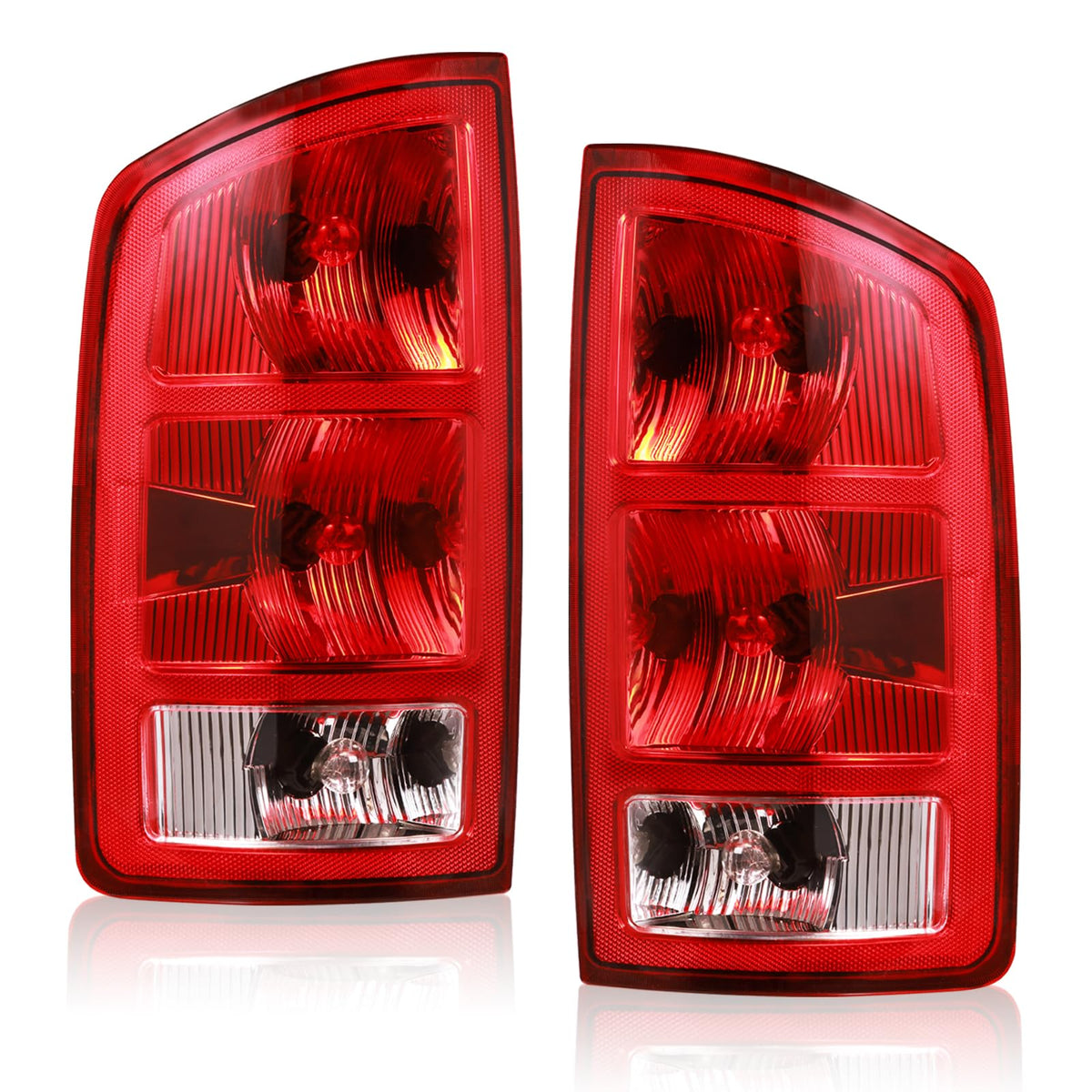 Boine tail light front assembly showing clean fit and replacement benefit