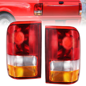Boine tail light front assembly showing full lens and bright visibility