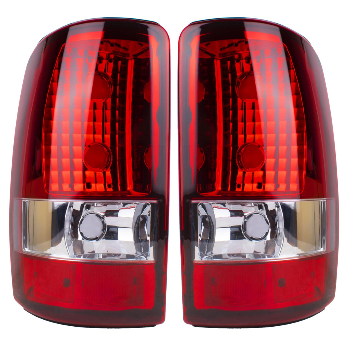 Boine tail light front assembly showing lens and fit for clear visibility
