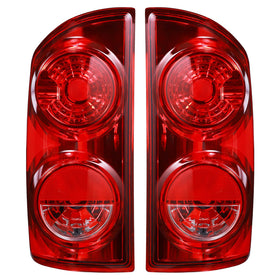 Boine front view tail light showing red lens and clean fit benefit