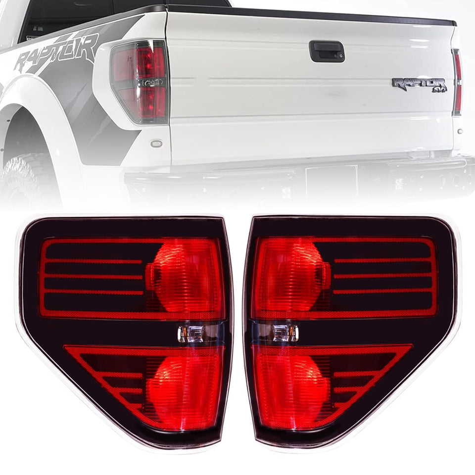 Boine front view of taillight housing showing clean fit and improved rear styling