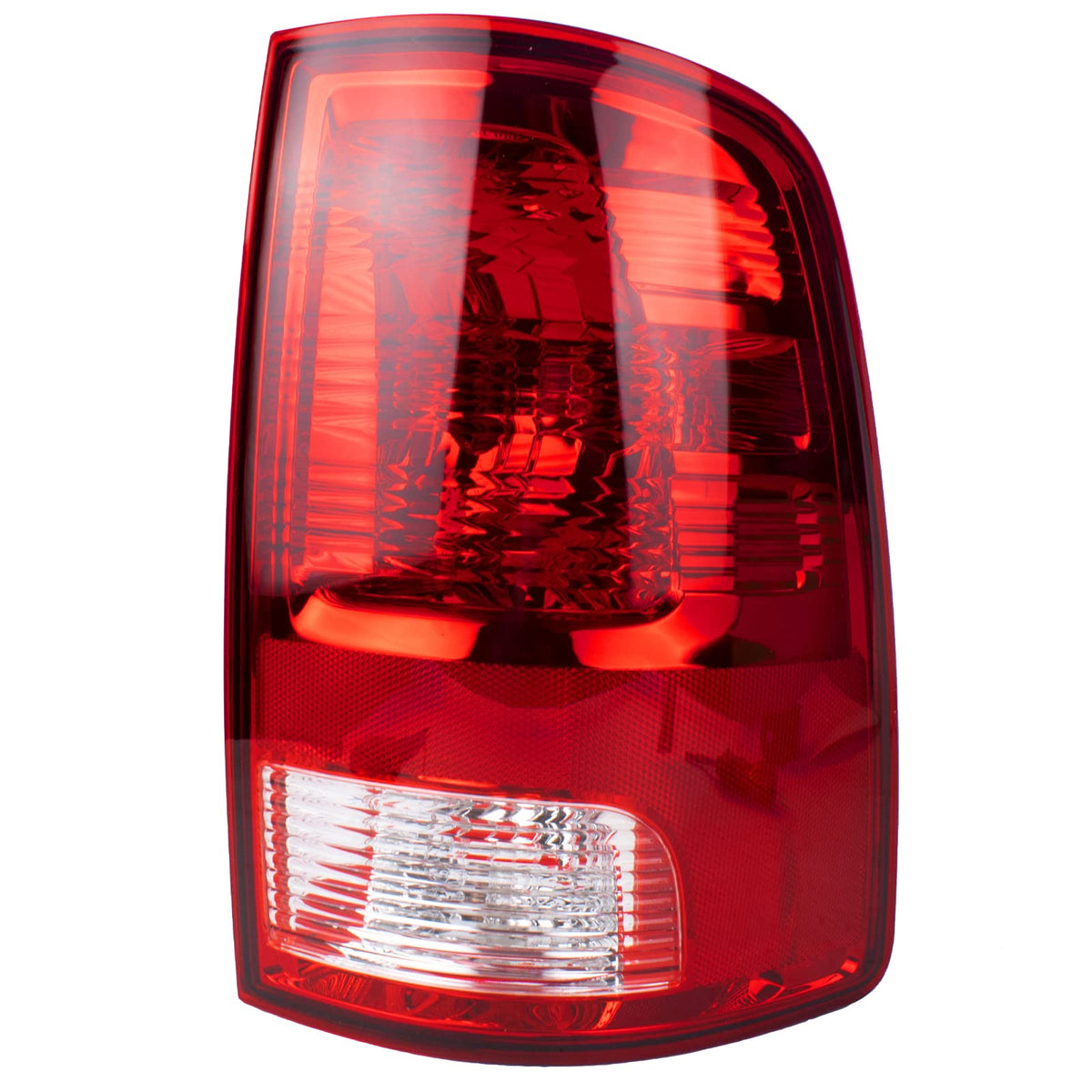Boine tail light front view showing lens and mounting alignment for easy replacement