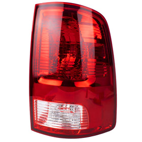 Boine tail light front view showing lens and mounting alignment for easy replacement