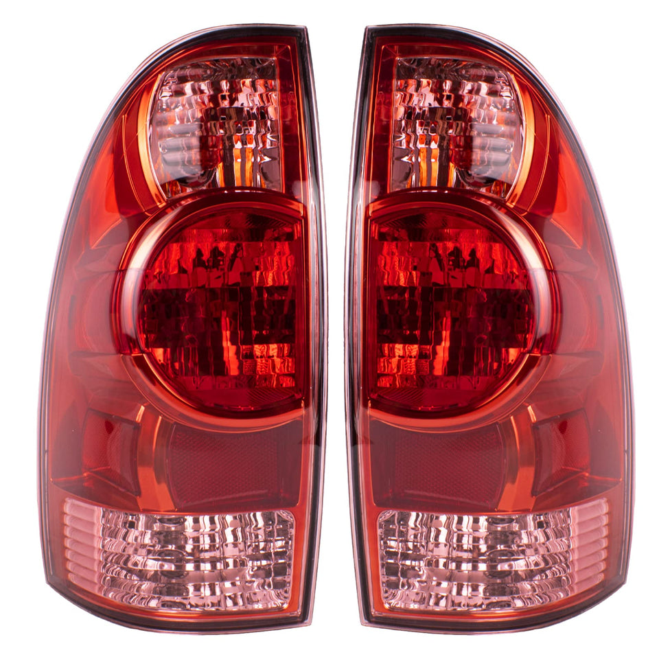 Boine tail light front view showing full lens and clean finish for improved visibility